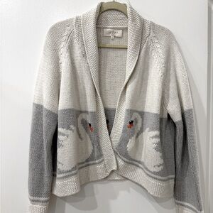 The Great. Swan Cardigan
